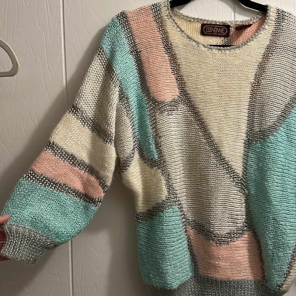 Angora Vintage knit sweater - Picture 2 of 8